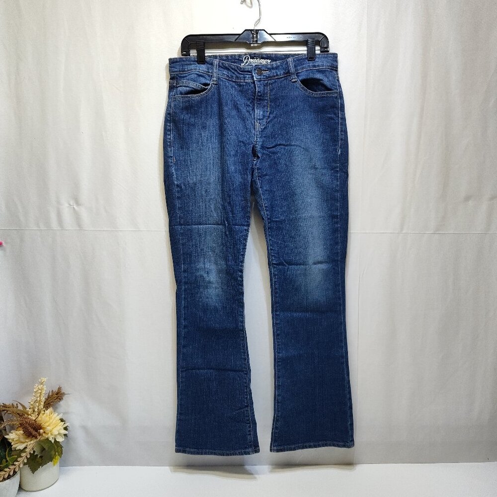 Old Navy The Dreamer Bootcut Flare Style Jeans Mid-Rise 10 Regular Stretch VGC